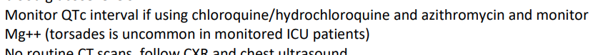 With that in mind, some potential improvements:- earlier prone positioning- ACE-2 commentary dated: COVID-19 depletes ACE-2, Giapreza likely further worsens RAAS symptoms, use other pressors- more tocilizumab in severe cases- consider minocycline instead of azithromycin (QT)