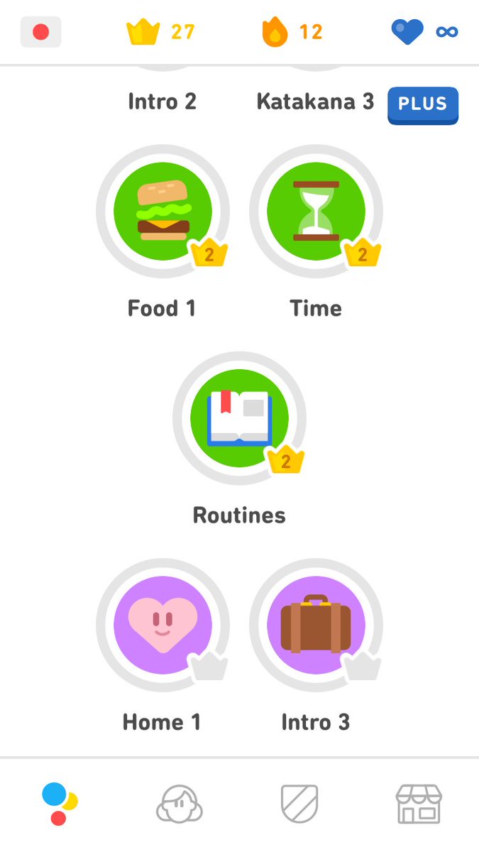 ollie_ccf's tweet photo. @duolingo Hi there, I seem to have 27 crowns on my account, but I’ve only completed 13 skills to level 2 so should have 26. I think it might be a bug, or did I miss something? Thanks and hope you’re having a decent day https://t.co/tL04nnFfUB
