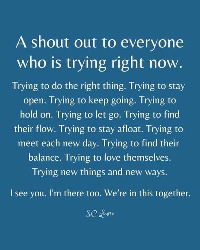 teachergoals's tweet photo. It is really hard right now. 

It is easy to give up. 

Keep going. 

We will make it through. 🧡 https://t.co/45UCJE9LHJ