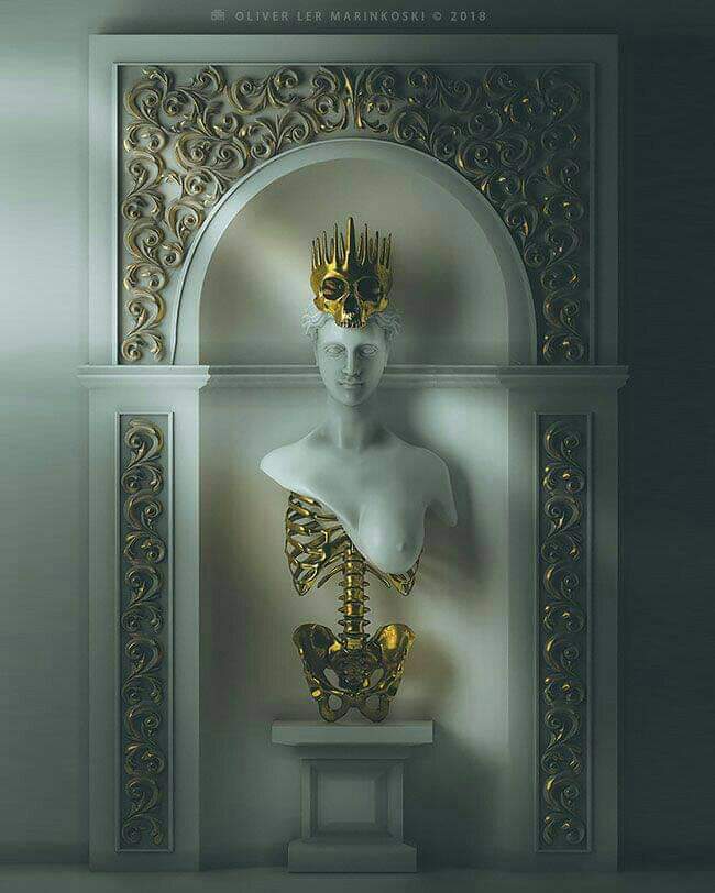 Oliver Ler Marinkoski es un artista multimedia que define su obra como surrealismo digital.