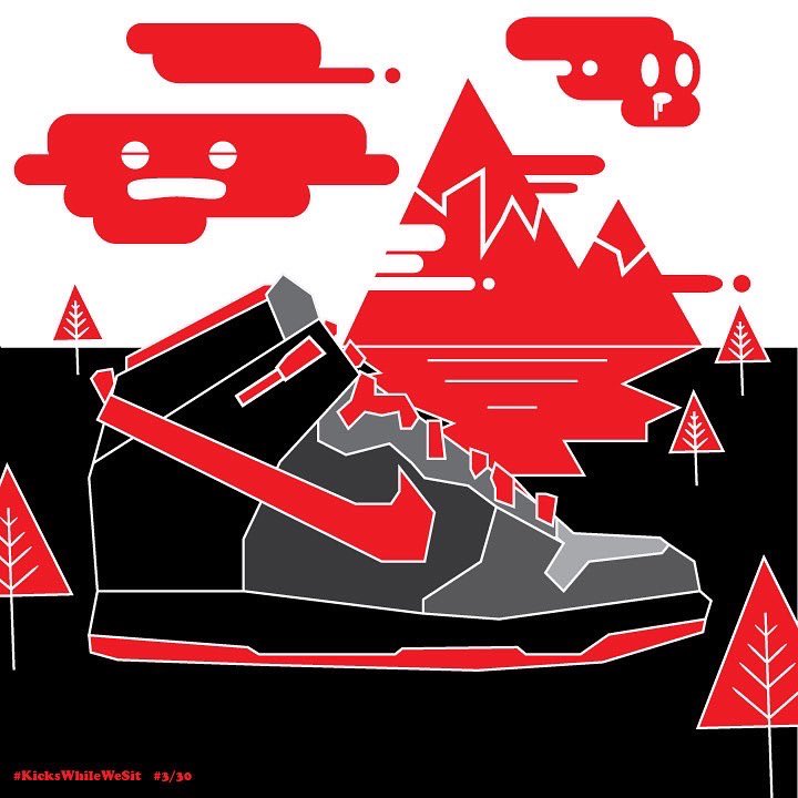 PoderosoDesigns's tweet image. #KicksWhileWeSit Abominable ⛄️