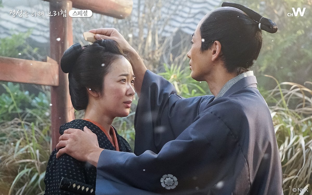 온갖 어려움을 헤치고 에도시대 일류 여자요리사로 성장해가는 미오의 일과 사랑에 대한 새로운 이야기. NHK시대극 <정성을 다해 요리첩 스페셜...