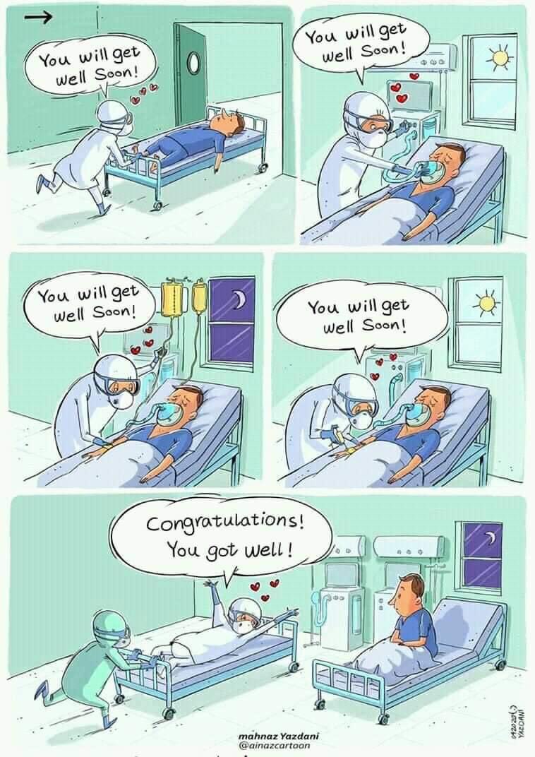 My fears are those of healthcare workers worldwide!We are here, we are fighting for our patients, we care, we are affected by every loss & we will fight this!But we need help, because our fears are real, we are sick and dying around the world!I’ll wear my mask!We need PPE!15