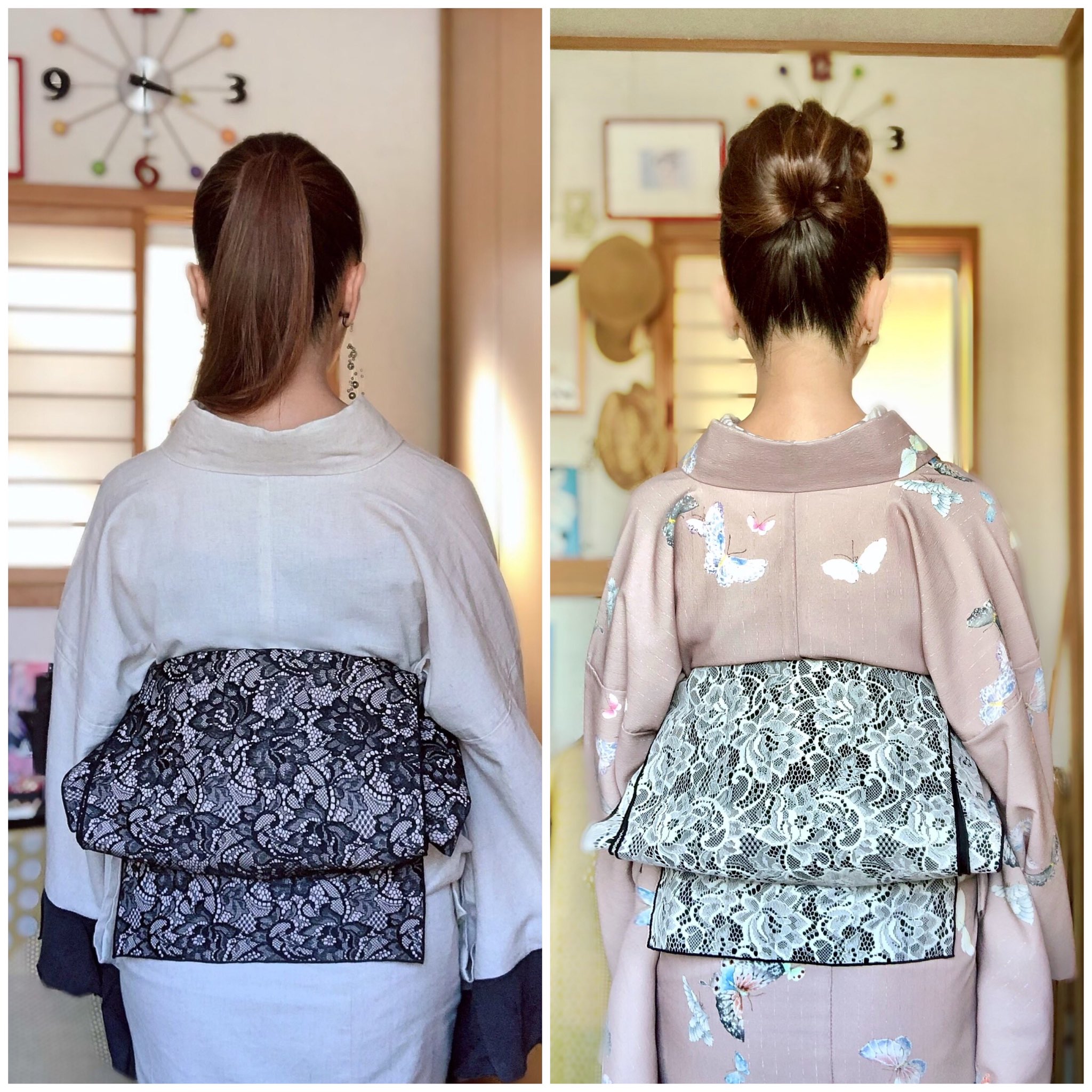 TSUBAKIAN ゴシックレース兵児帯 ブラックレース モリタ マミ10/25〜27