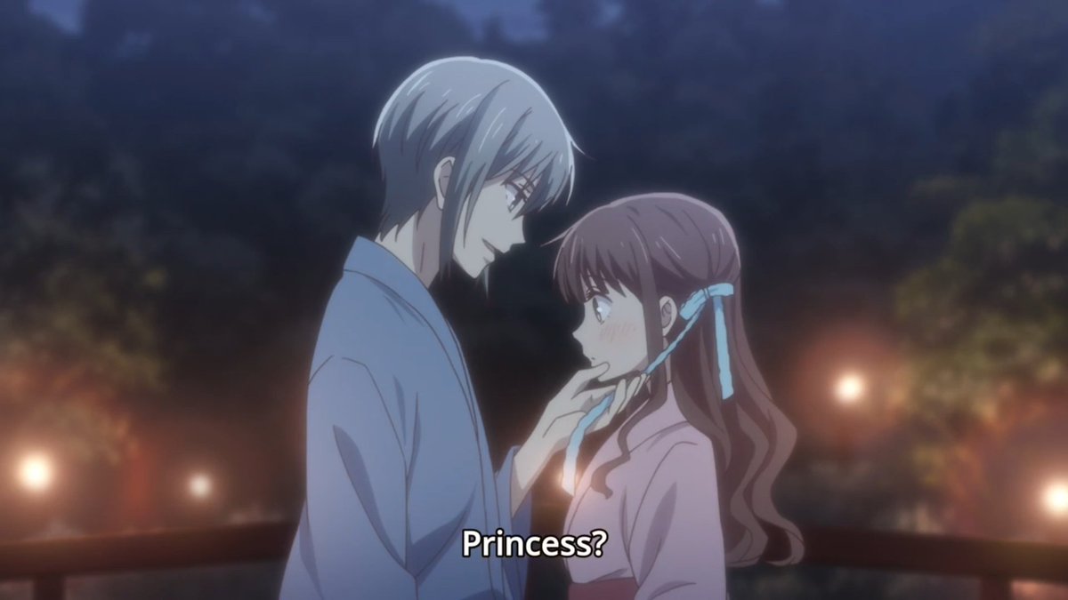 Kyo and Yuki are sorta similar in that they don't like to, or know how to properly convey their emotions, but Tohru is the aid in that. I like how Yuki calls Tohru a princess, especially since he's nicknamed "Prince Yuki." I am an apologetic Yuki × Tohru shipper.  #StrangeWaves