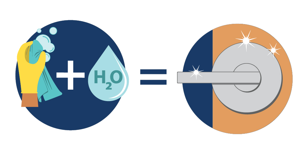 We're all in this together. Read our handy guide on how to properly clean and disinfect your door hardware and smart locks: bit.ly/39ZtJB2