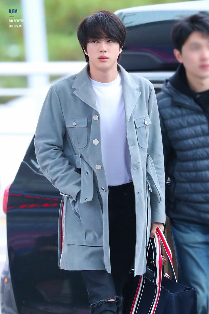 Seokjin wearing long coats;a thread you know you need