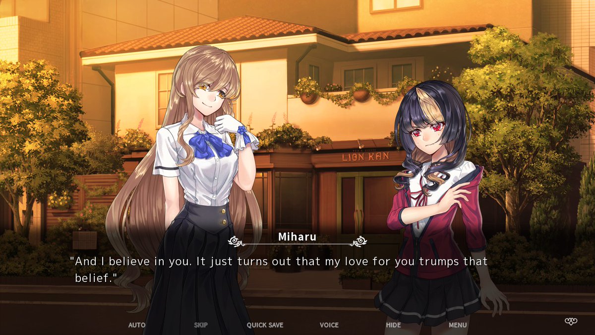 i have my ...suspicions about miharu's cause of death from what little details on her personal life i've seen. but god it is heartbreaking to see rinka developing her will to live while miharu is still so so willing to throw her life away