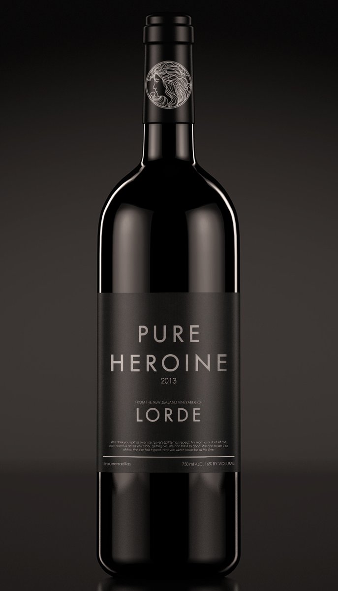 queersadillas's tweet photo. not me being way too damn bored that i just turned pure heroine and melodrama into wine because of how well they have aged... https://t.co/Ph4jH6GF2f
