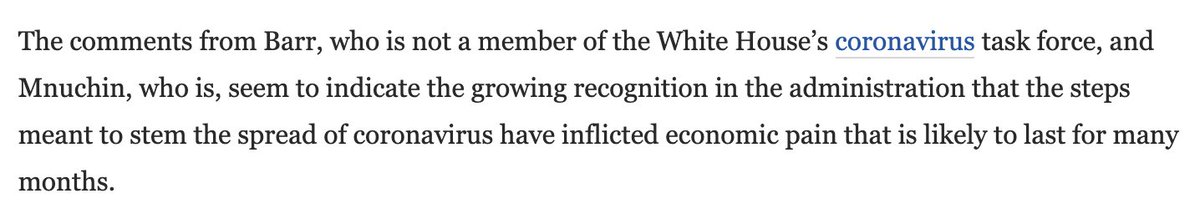 Why is this paragraph here, aside from foregrounding access? The single measure Trump cares about--the stock market--has made its opinion known.