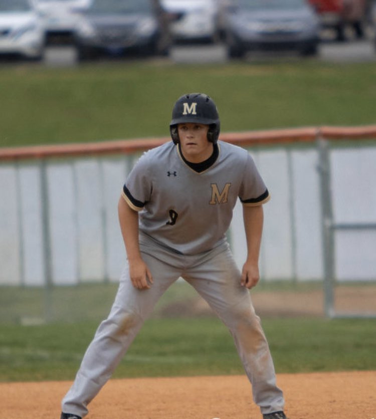 Next, we have Damon Boyd. Damon is our utility infielder and DH. He does a great job teaching younger players and always leads by example with a great work ethic. Damon is a member of the National Honor Society and plans to attend Murray State in the Fall.