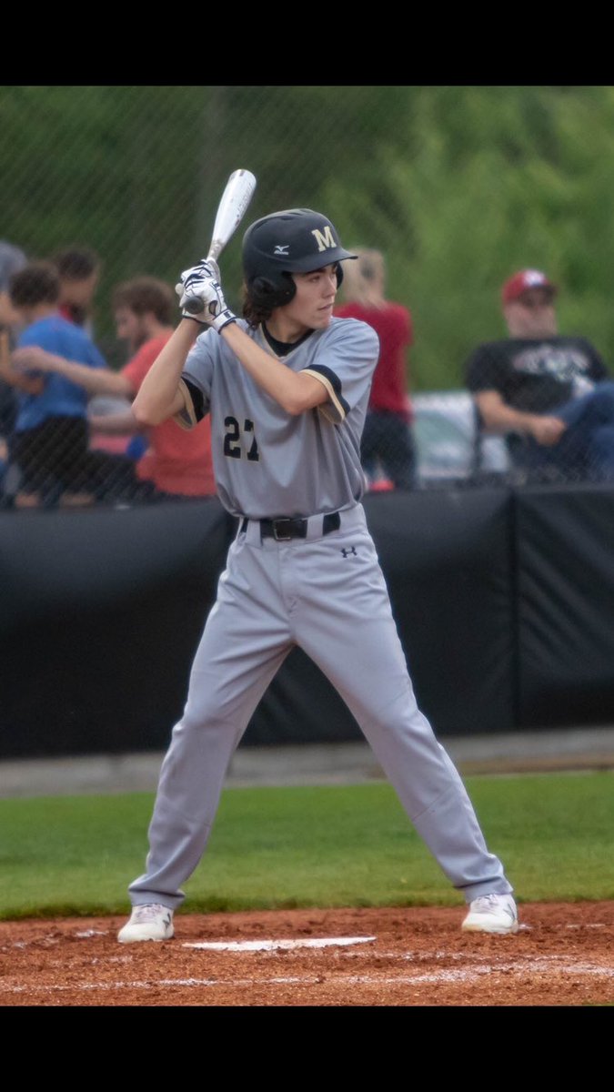 Next up is Will Outland. Will is a outfielder and pitcher. Will has been in the program for 6 years and that experience allows him to be a terrific team leader. He is another National Honor Society member and will also be at Murray State this Fall.