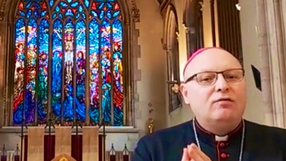 RC_Southwark's tweet photo. Archbishop John Wilson has recorded a video for Good Friday, which is aimed mostly at school pupils &amp; staff. However, it offers all of us a short tour of @StGeorgesCath and a chance to reflect on what it means to be a follower of Jesus Christ: https://t.co/K0siN7qJYx https://t.co/eQo0lS9BFm