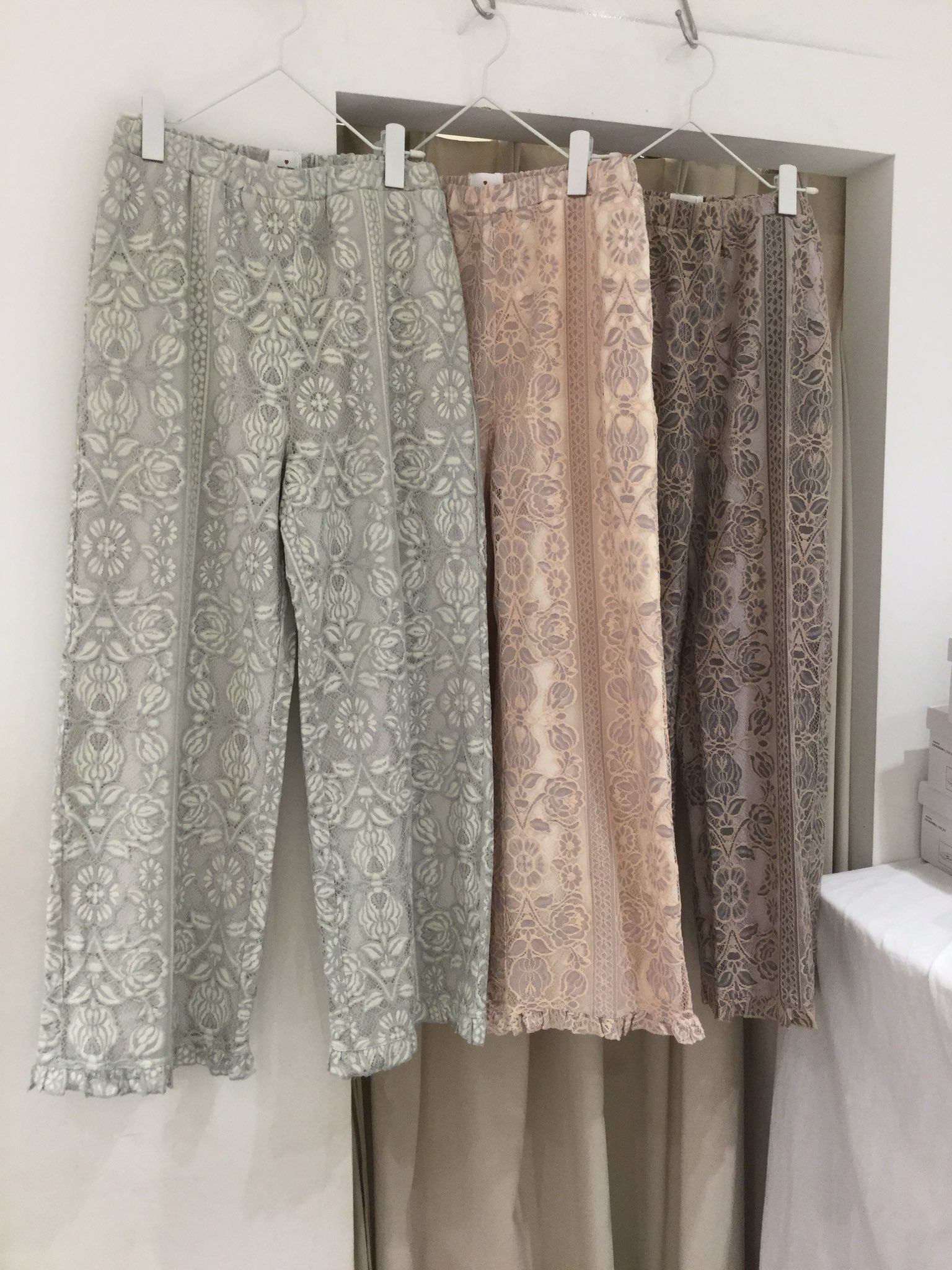 merry jenny flowerレイヤードショートパンツ ピンク merry jenny