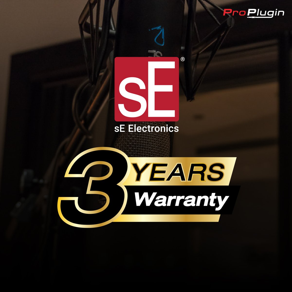 ProPlugin's tweet photo. สินค้า sE Electronics ขยายเวลาประกันเป็น 3 ปี
.
สำหรับใครที่ซื้อสินค้าหลังวันที่ 1 เมษายน 2020 อย่าลืมเข้าไปลงทะเบียนสินค้าเพื่อขยายเวลาประกันเป็น 3 ปี ด้วยนะครับ

Link ลงทะเบียน -> https://t.co/o9Lxt0QB3v 
.
#ProPlugin #AmplifyYourDreams #sEElectronics https://t.co/yWWYUnieBo