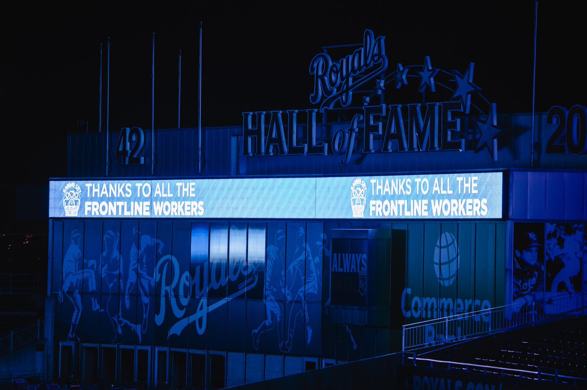 To all the first responders, healthcare professionals and essential workers, thank you for your tireless efforts during this pandemic.

#LightItBlue // #MakeItBlue