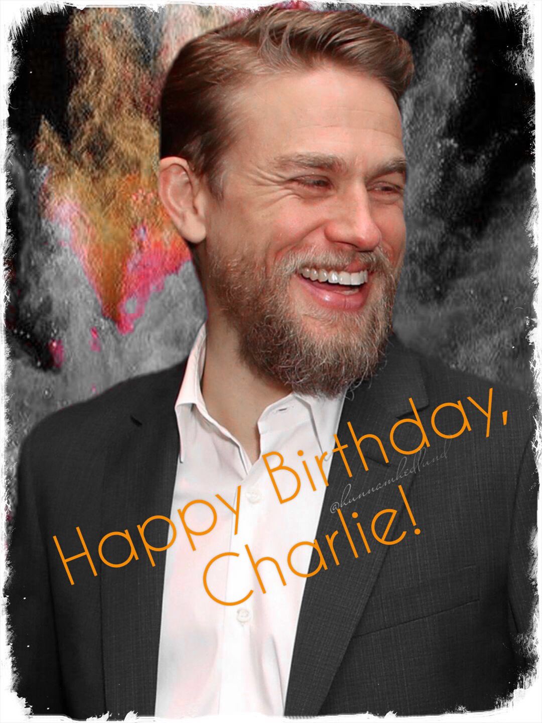 Happy Birthday, Charlie Hunnam! Much love 