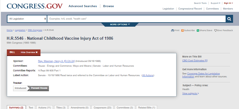 This used to be a problem with vaccines as well.So much of a problem that Big Pharma got together with their buddies in Congress and passed a new act in 1986This one right here https://www.congress.gov/bill/99th-congress/house-bill/5546