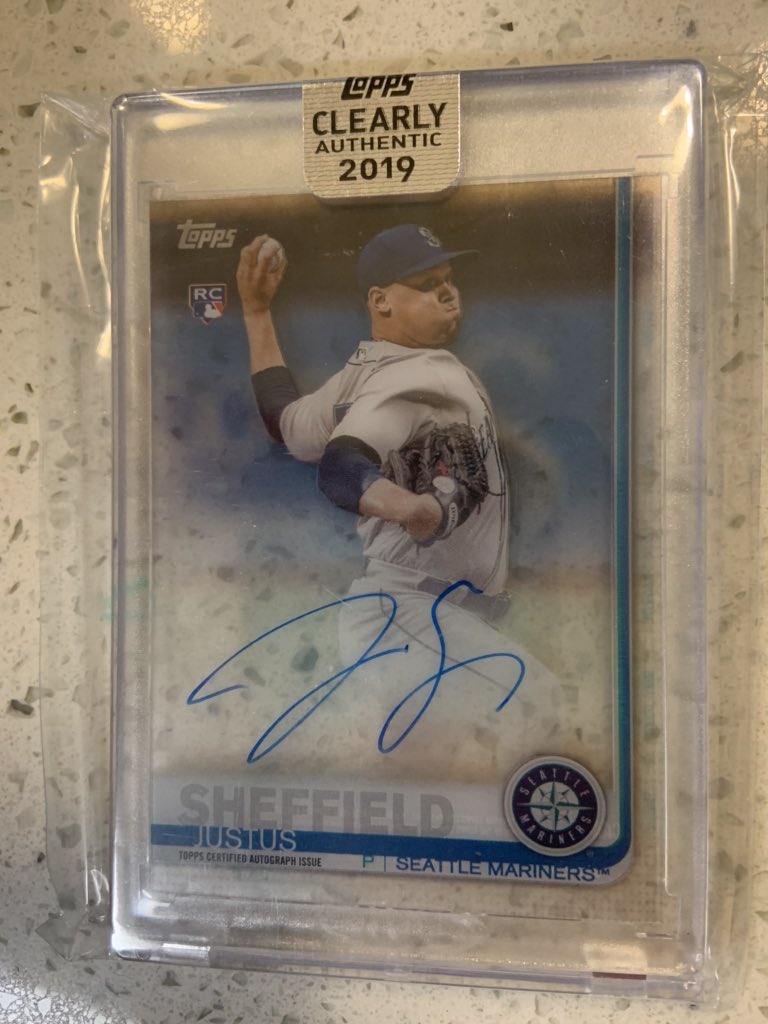 M_Bleezie13's tweet image. Got this cool #Topps #JustusSheffield in the mail today. Got another auto to add to the PC! I’ve got imagine by now that I have most every Justus RC Topps has made. Maybe not all the colors, but most every card.