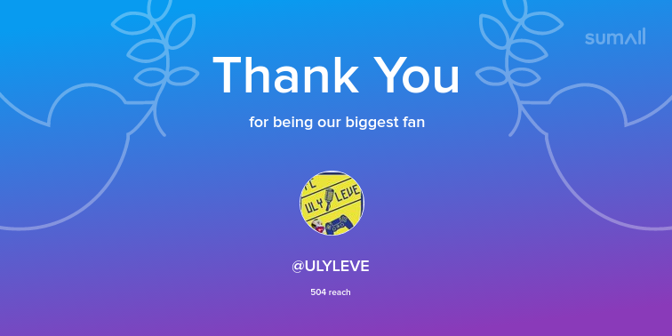 Our biggest fans this week: ULYLEVE. Thank you! via sumall.com/thankyou?utm_s…