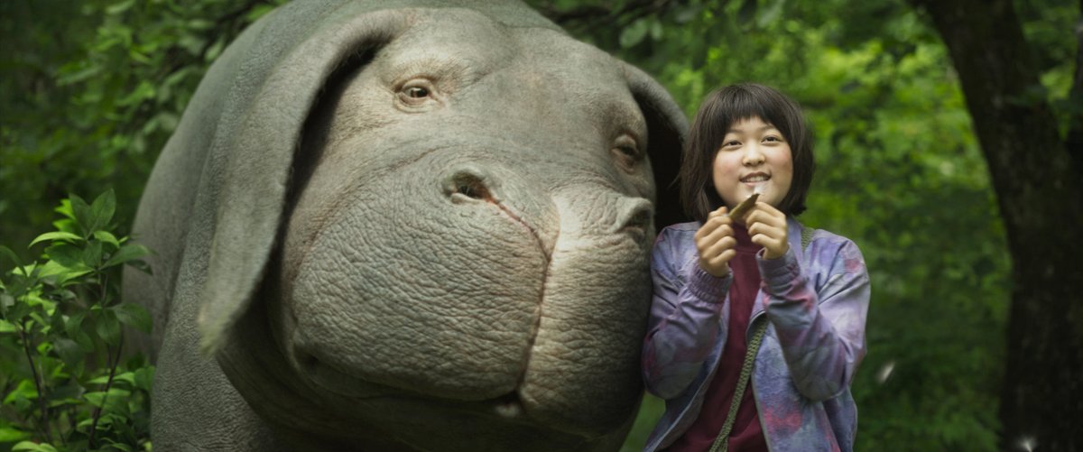 SO! okja is a 2017 movie directed & written by bong joon-ho and it's originally a netflix film, so you can watch it there.imdb summary: "a young girl risks everything to prevent a powerful, multinational company from kidnapping her best friend, a fascinating beast named okja"
