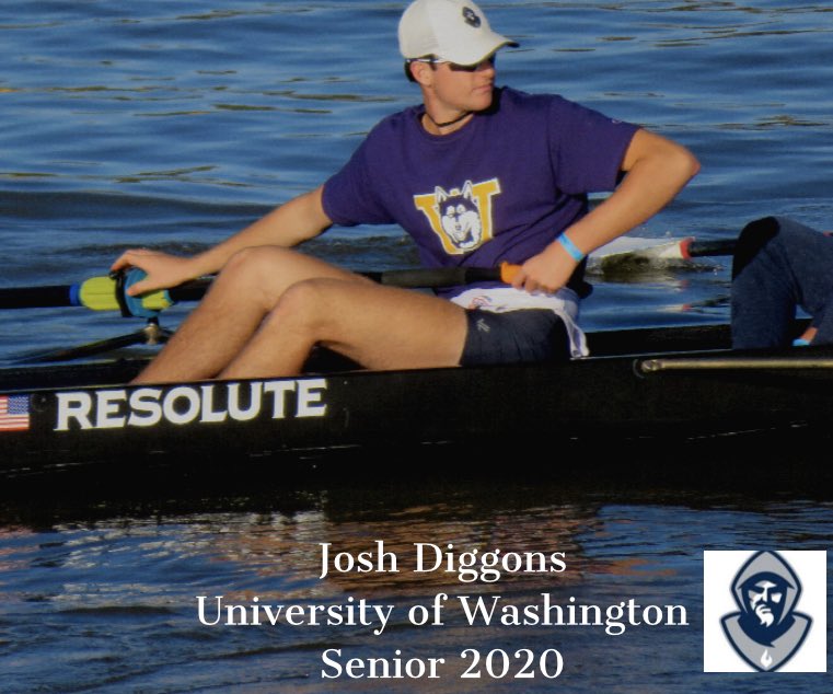 HermitsRowing's tweet photo. Congratulations  to Josh who will be rowing at the University of Washington! Josh plans to major in Pre-Health Sciences. @UW_Rowing https://t.co/CQYOi767Ve