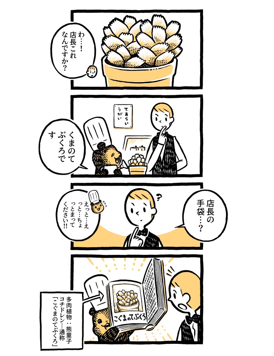 こぐまのケーキ屋さん
「そっくりしょくぶつ」 