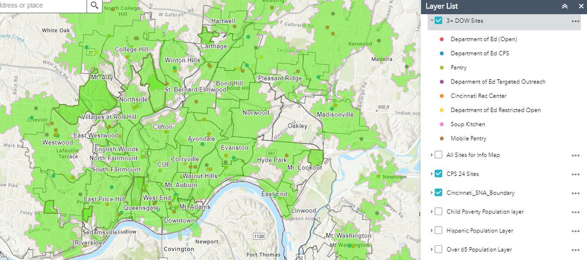 Robert Kahn On Twitter Cincinnati Children S Has Been Working With 84 51 To Figure Out How We Could Ensure There Is A Trusted Site Within 1 Mile Of All Families In Cincinnati