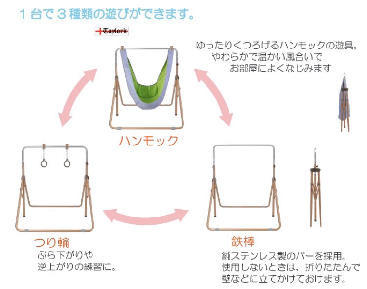 かざり 見れば見るほどコレ欲しい 対象年齢3歳から7歳か 鉄棒だと40 まで ハンモックと吊り輪は までだからメインユーザーになりそうな息子はすぐ卒業になりそうなんだよな でもこれあれば室内遊びがかなり充実しそう T Co かざり 見れば見るほどコレ欲しい 対象年齢3歳から7歳か 鉄棒だと40 まで ハンモックと吊り輪は までだからメインユーザーになりそうな息子はすぐ卒業になりそうなんだよな でもこれあれば室内遊びがかなり充実しそう T Co