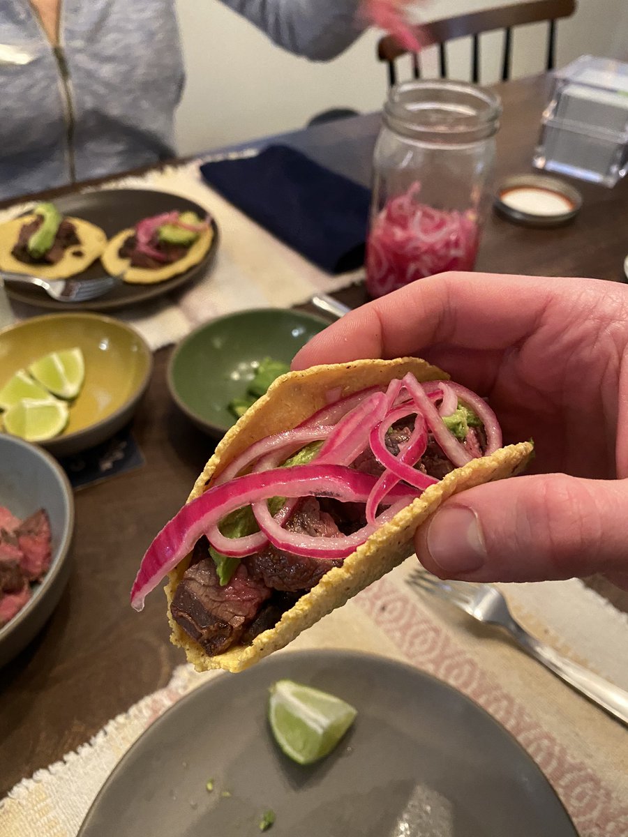 It’s carne asada night