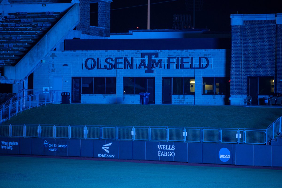 #LightItBlue 💙 | #GigEm 👍