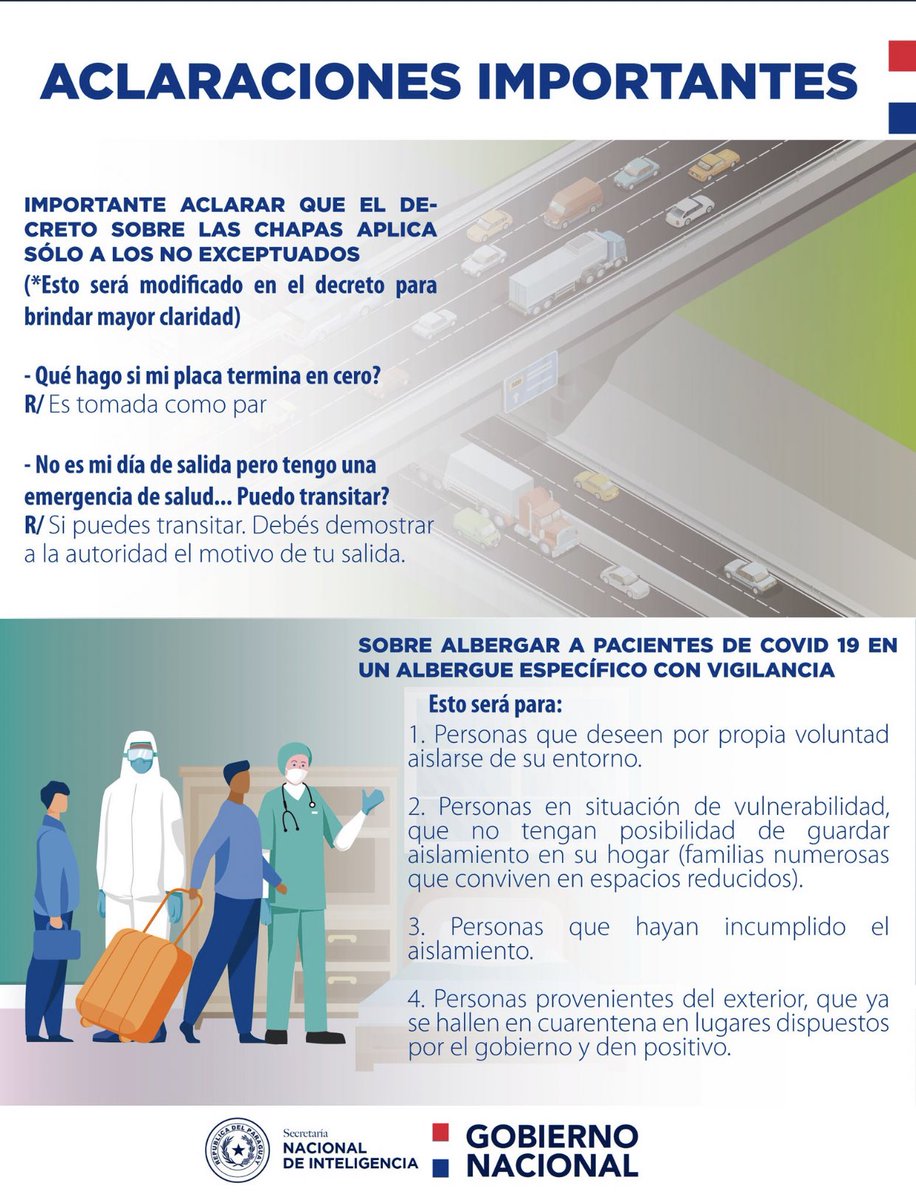 Una serie de aclaraciones dieron a conocer sobre los alcances del Decreto que amplía la cuarentena sanitaria hasta el próximo 19 de abril.
