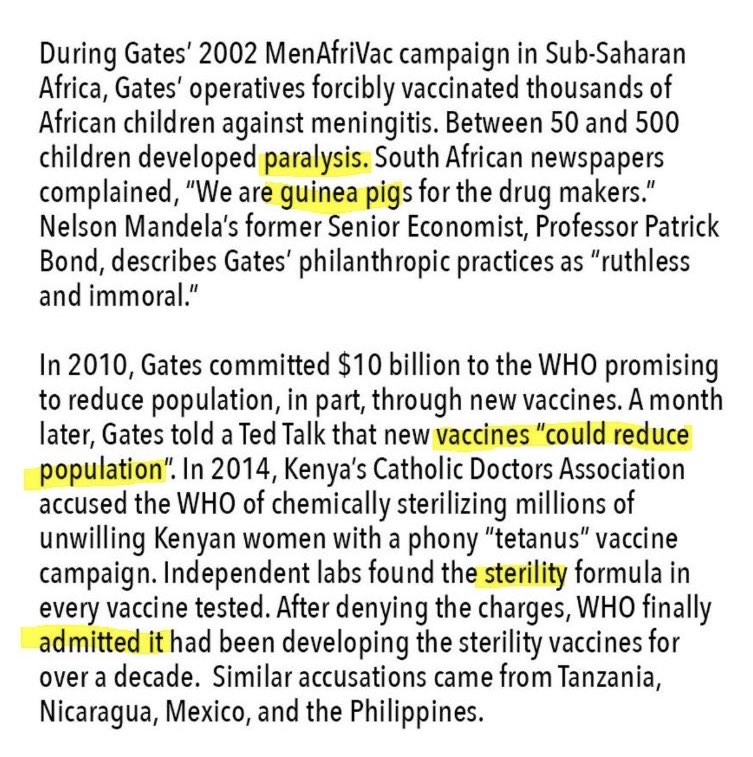 570RMS's tweet photo. ID2020 #QAnon
The masses will still want the vaccine. https://t.co/jzOPcGmfSW