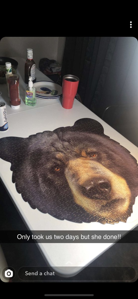 MoStohlman's tweet photo. Never been more proud of these two. Finally finished the “BEAR”. 
@kelsithompson27 @WallbrownR  #myfavoritehumans https://t.co/czH8D3KmXz