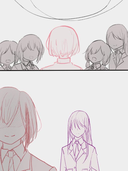 I can't believe i forgot to draw her red hair.
I'm sorry 😭 