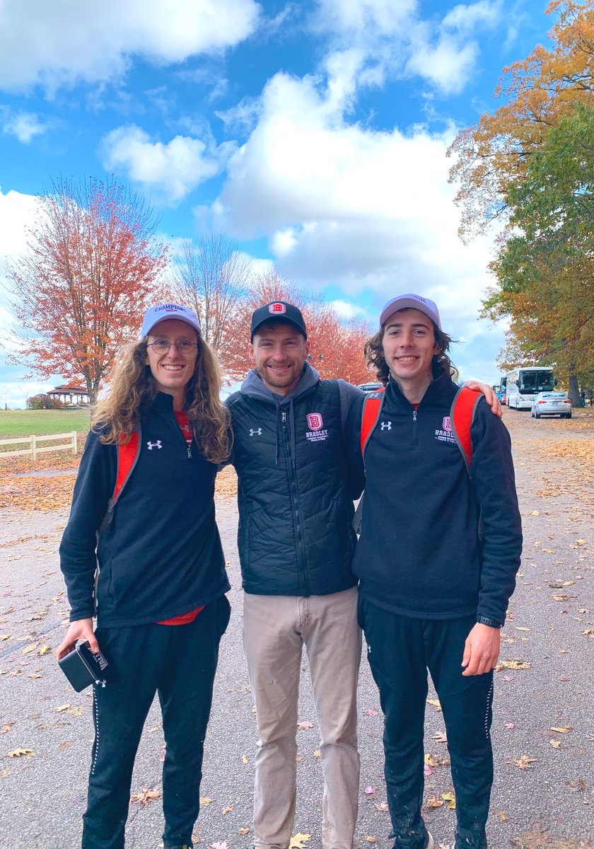 One day closer to XC season with my guys #BradleyBraves #youngguns