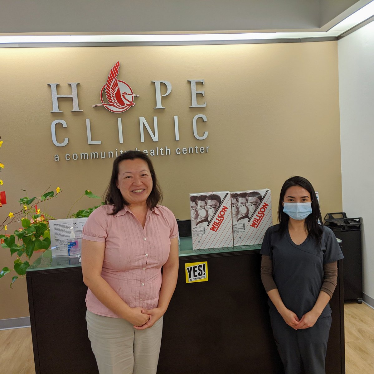 Last stop is  @HOPECHC. Just like Legacy, Hope is a FQHC and serve lower income community members. They are doing testing and providing regular service during the crisis.Please consider giving them a donation to thank them for their great work: https://www.hopechc.org/donate/ 