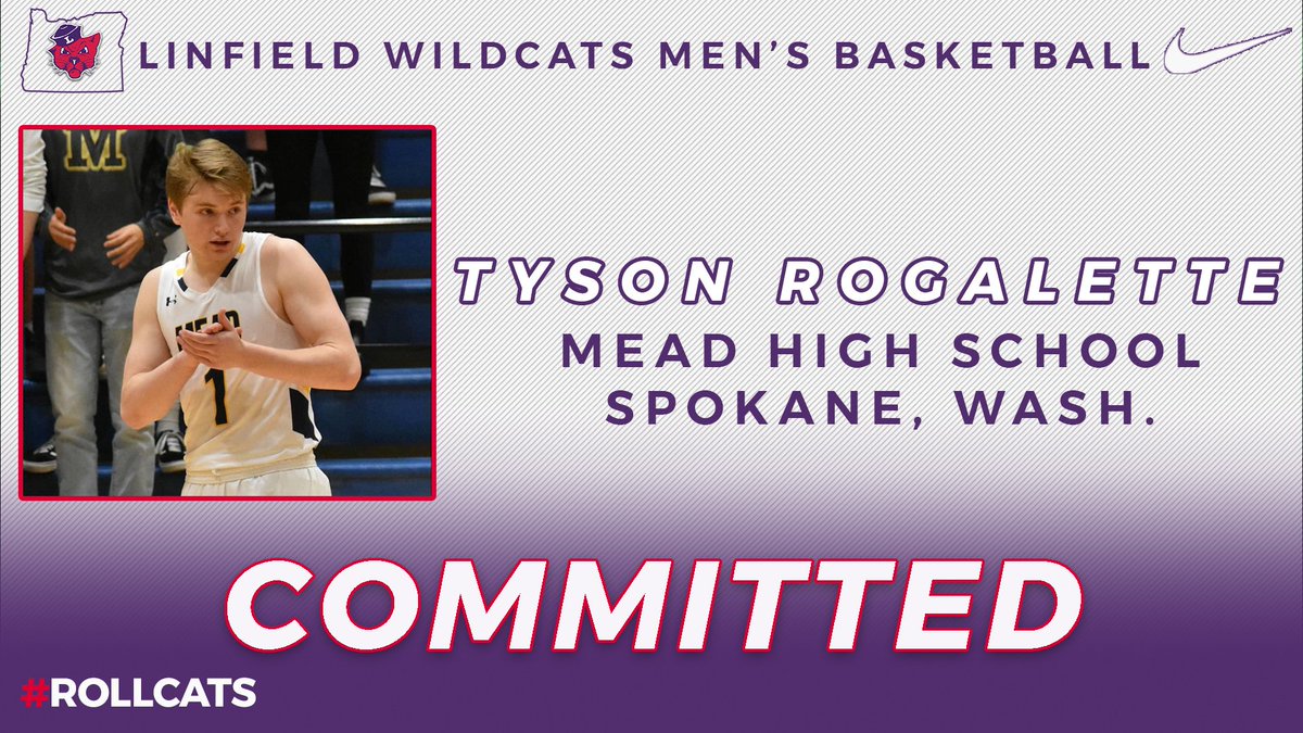 linfieldmbb's tweet photo. We're excited to welcome Tyson to the Linfield family! #RollCats #d3hoops https://t.co/YiEtBpyExY