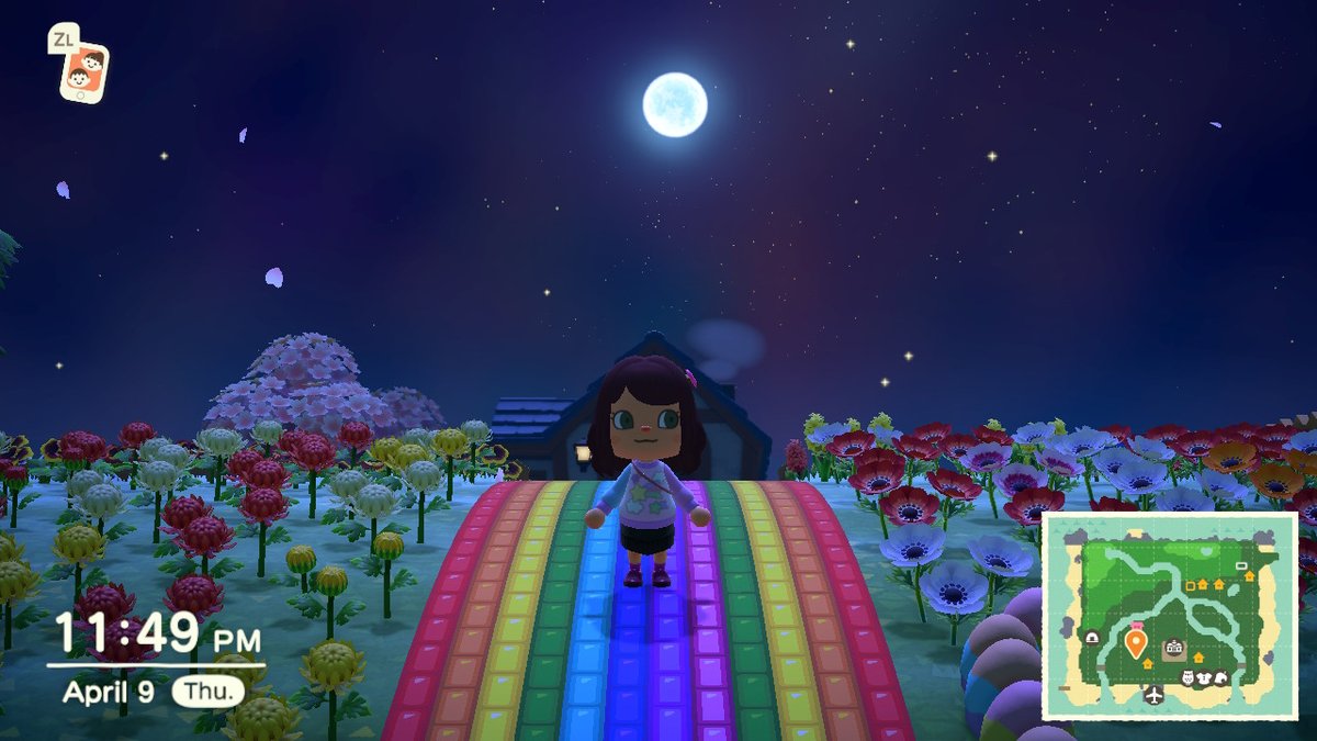 rainbowchibbit's tweet photo. Follow the Rainbow brick road! #AnimalCrossing #ACNH #NintendoSwitch https://t.co/ERygGdmQs3