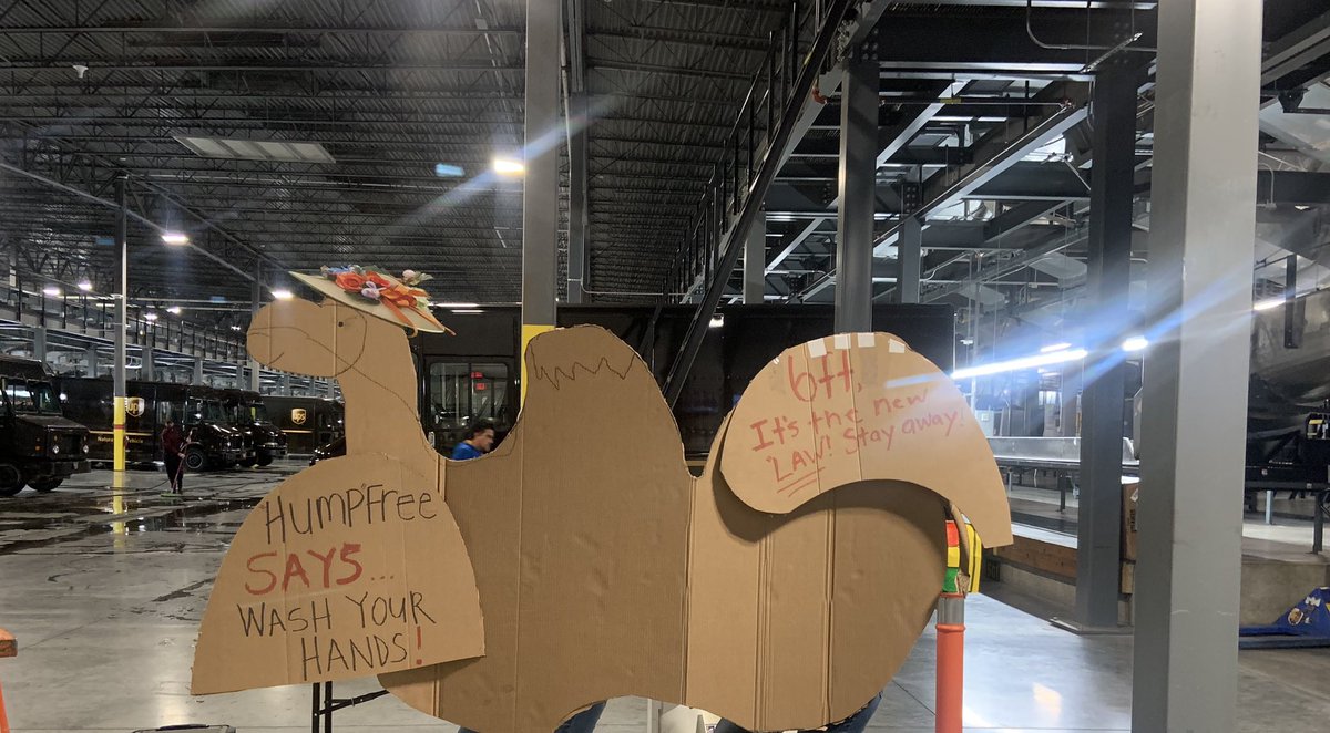 Utah Regional Night Sort practicing ‘Social Distancing’ with Humphrey the 6 foot camel. Shout out to Meredith and the CERC committee.<a href="/waringlester/">Waring Lester</a> <a href="/HarveyHill83/">Harvey Hill</a> <a href="/UTHub_BrianW/">Brian Welker</a> <a href="/UTUPSHRJILL/">Jill Cude</a>