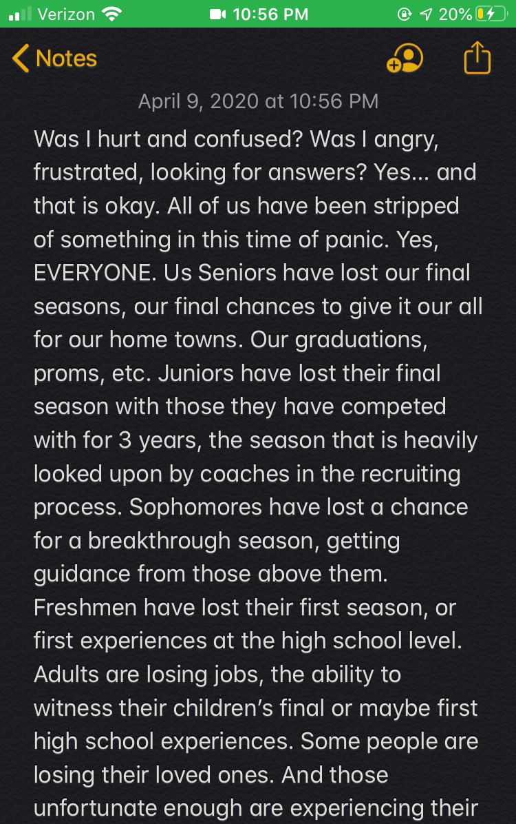 DeanErdkamp's tweet photo. Just some thoughts... https://t.co/oO0oStU4L7