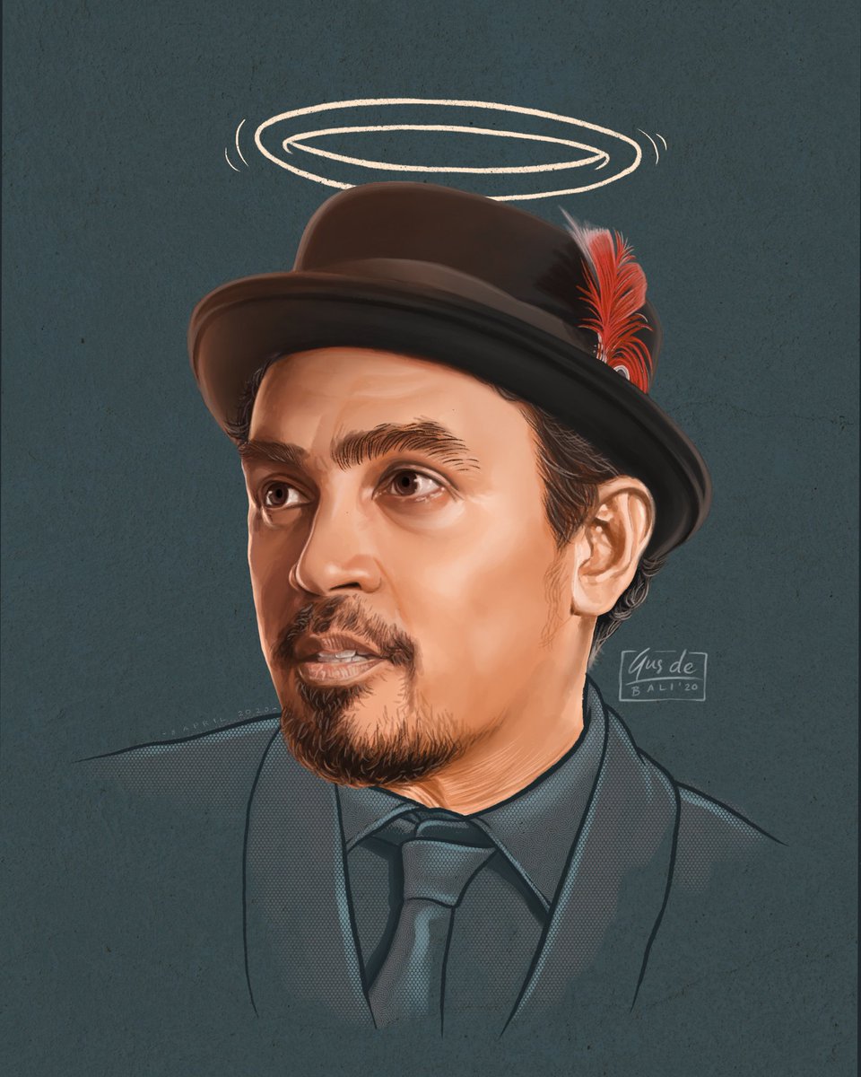 Gusde_Kermit's tweet photo. Rest in Peace
Glenn Fredly 1975 - 2020
Artwork by me @gusde_m

#illustrationdaily #illustrationdaily2020 #illustrationpainting #facepainting #illustrationart #ipadprocreate #bestsinger #indonesia #GlennFredlyMeninggal https://t.co/A1Pv4TVopw