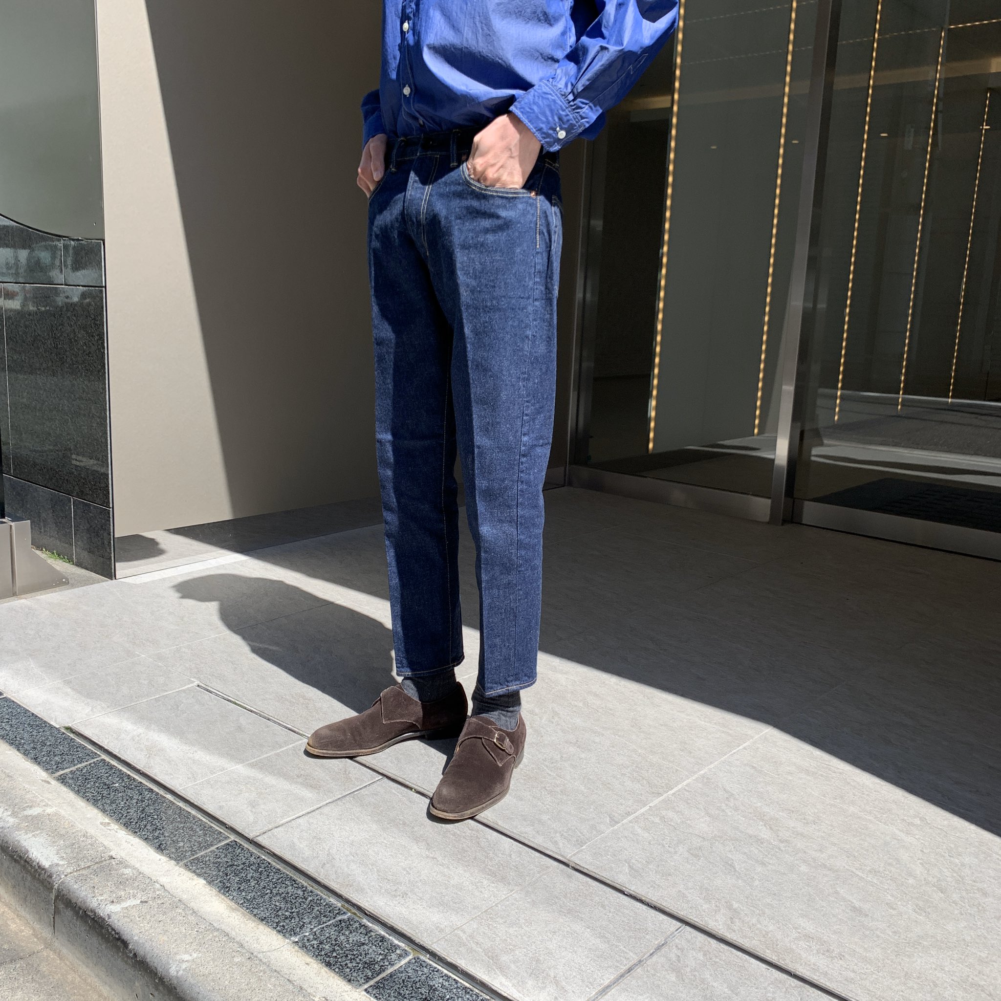 専用 カンタータ 20SS デニム フレア トラウザーズ パンツ W30