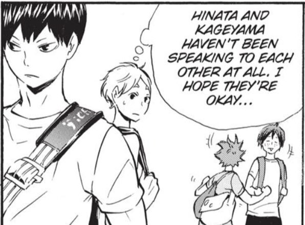 In the days that followed, Kageyama practiced. And so did Hinata. They both did...for each other. They turned one of the most turbulent times in their relationship with each other into one of the best...