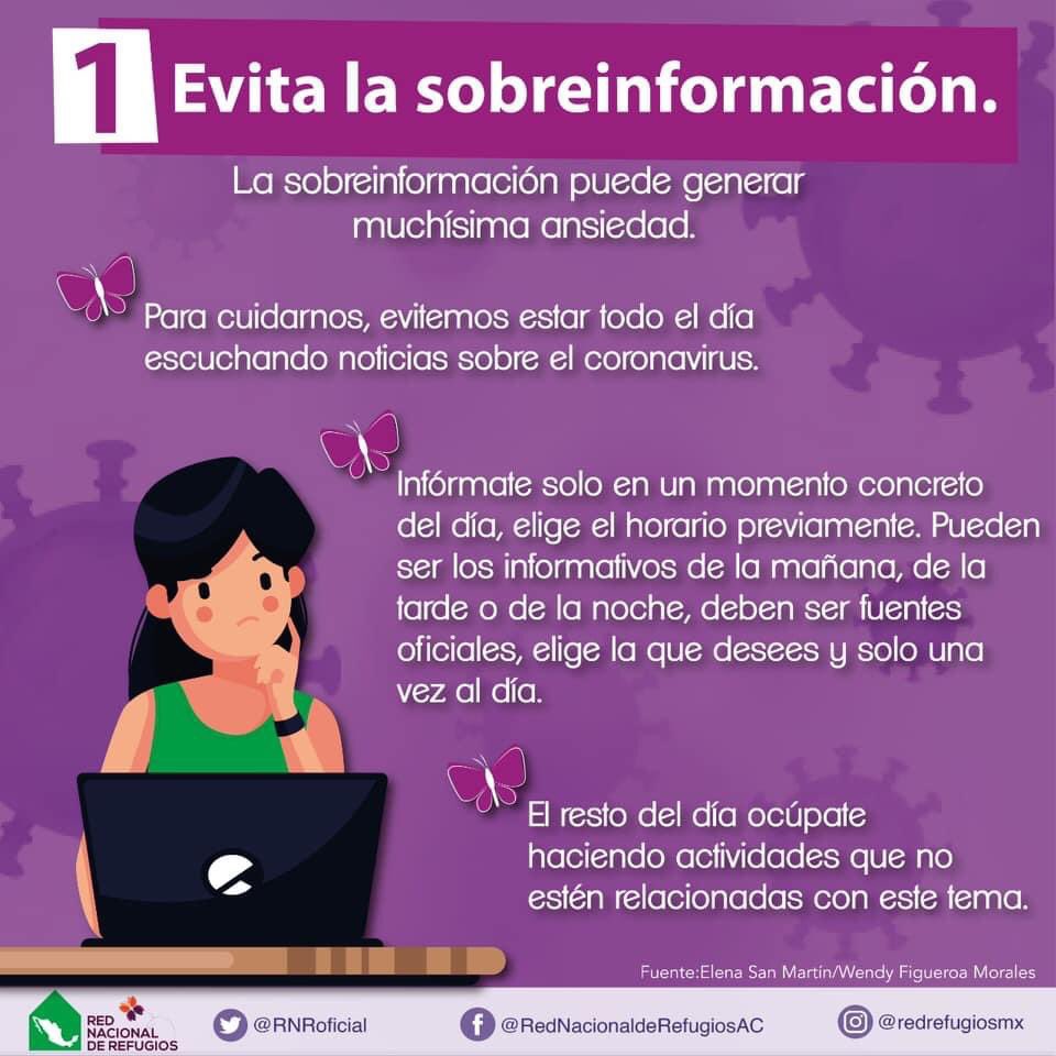 SayetziMariposa's tweet photo. ¿Ya conoces el“Decálogo de Bienestar Integral y de Sana Distancia”que creamos en la @RNRoficial para todas las personas que conviven en una misma 🏠?

Participemos para tener un #AislamientoSinViolencia ¡Súmate, aplícalo y comparte!

📌¿Qué otras estrategias incluirás🔖? https://t.co/CZWgeErzeV