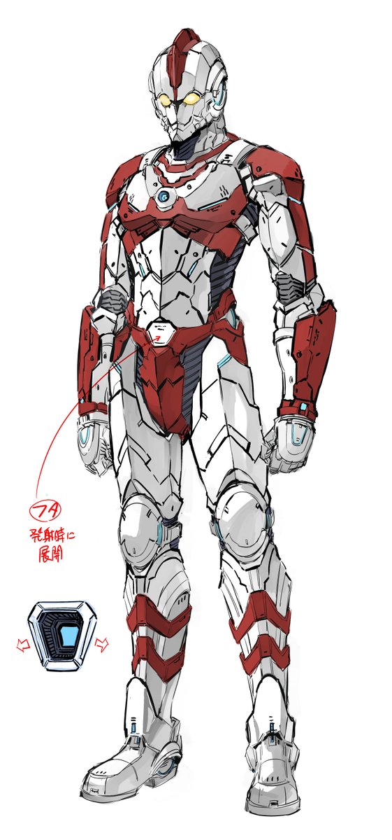 清水栄一 X 下口智裕 No Twitter Ultraman15巻の巻末に書かれてました 下口が初デザインしたスーツ ですが 既に発表されております80でしたー T Co 4z0kbo2uf1 Twitter