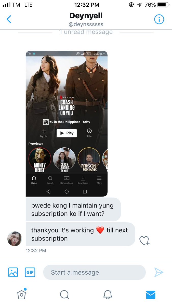 NETFLIXPHSPOTI1's tweet image. Salamat po maam🥰🥰
