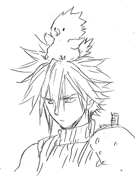 早くチョコボ頭に会いたい。

ので、頑張って仕事します。#FF7R 