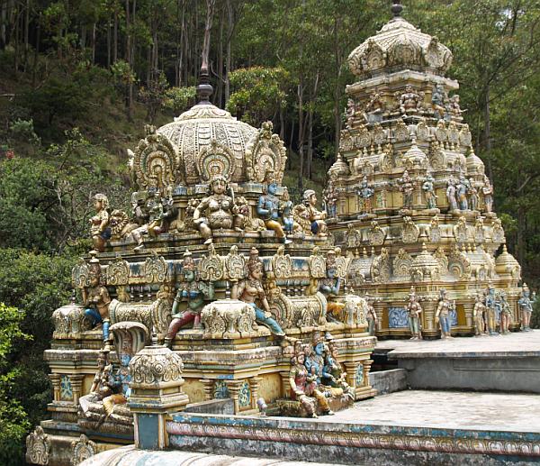 The top of Seeta Temple in Seetha Eliya #Ramayan  #AshokVatika