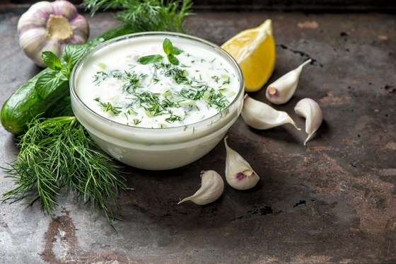 VisitGreecegr's tweet photo. Now that you have time, how about making your own #tzatziki #appetizer? 😋 
#Stayhome #StaySafe #greecefromhome #recipe  
▶ #http://www.visitgreece.gr/en/gastronomy/recipes/tzatziki Till we meet again 💙 https://t.co/Bz2F6fpe04